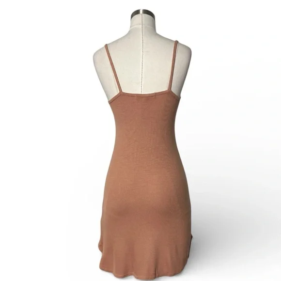 JOAH BROWN Ribbed Slip Mini Dress - Picture 4 of 7